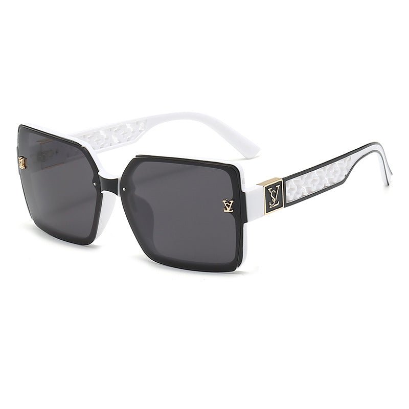 Luxury Square Sunglasses - Classic Unisex Shades (UV400) - HalleBeauty